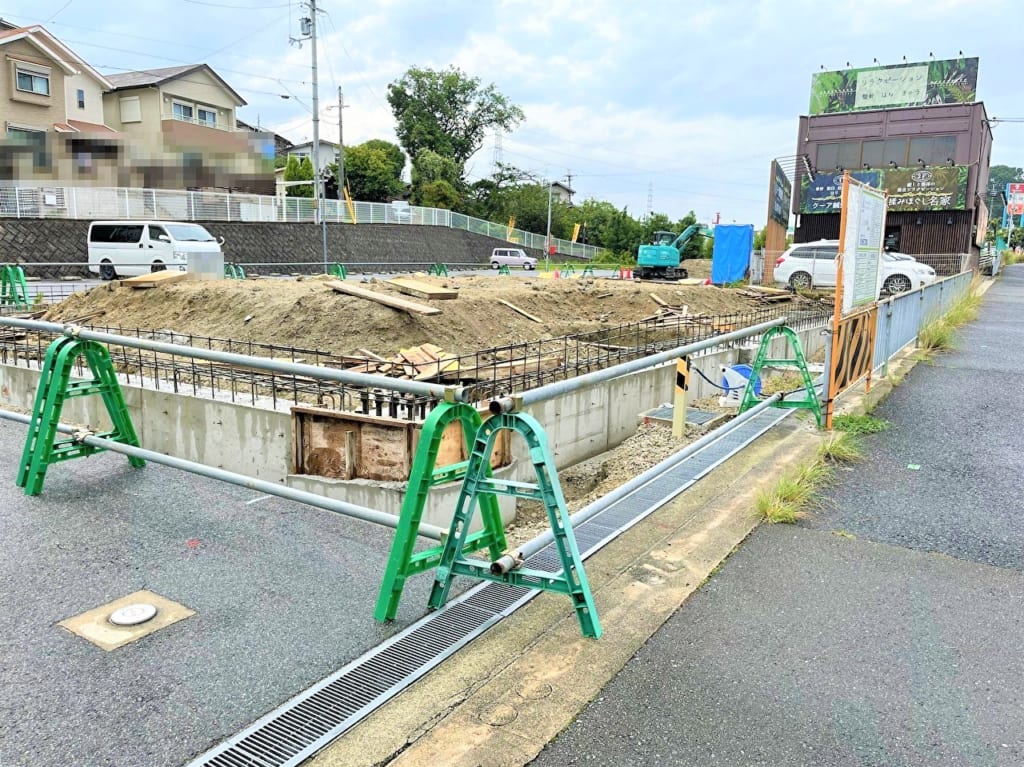 工事中の新店舗いろり屋